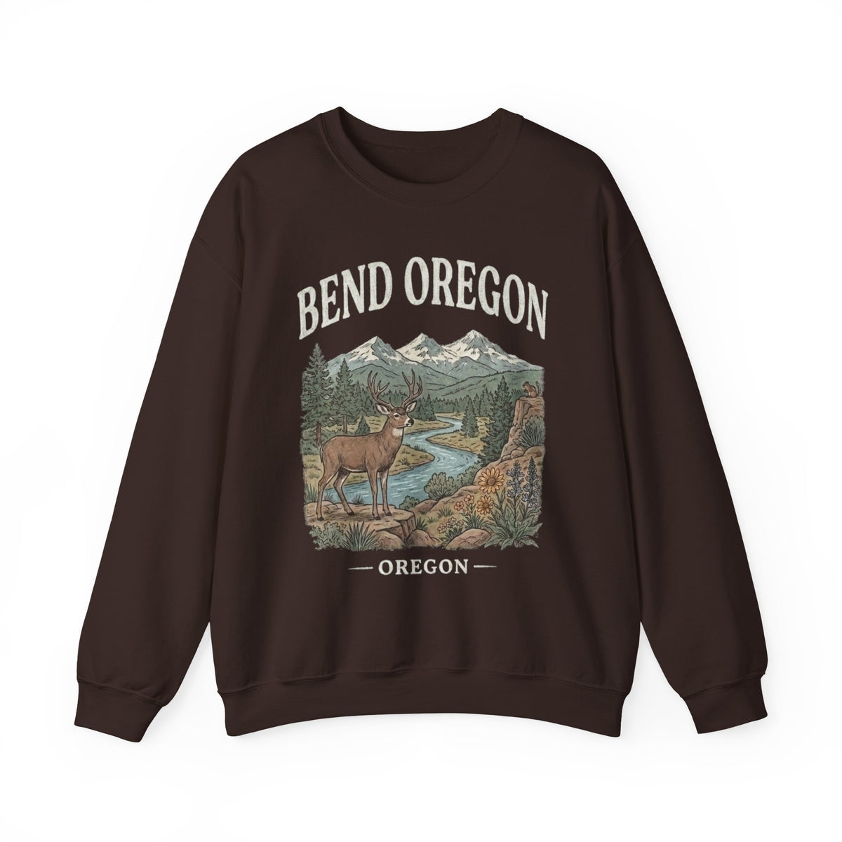 Bend Oregon Crewneck