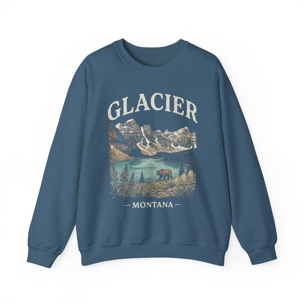 Glacier National Park Crewneck