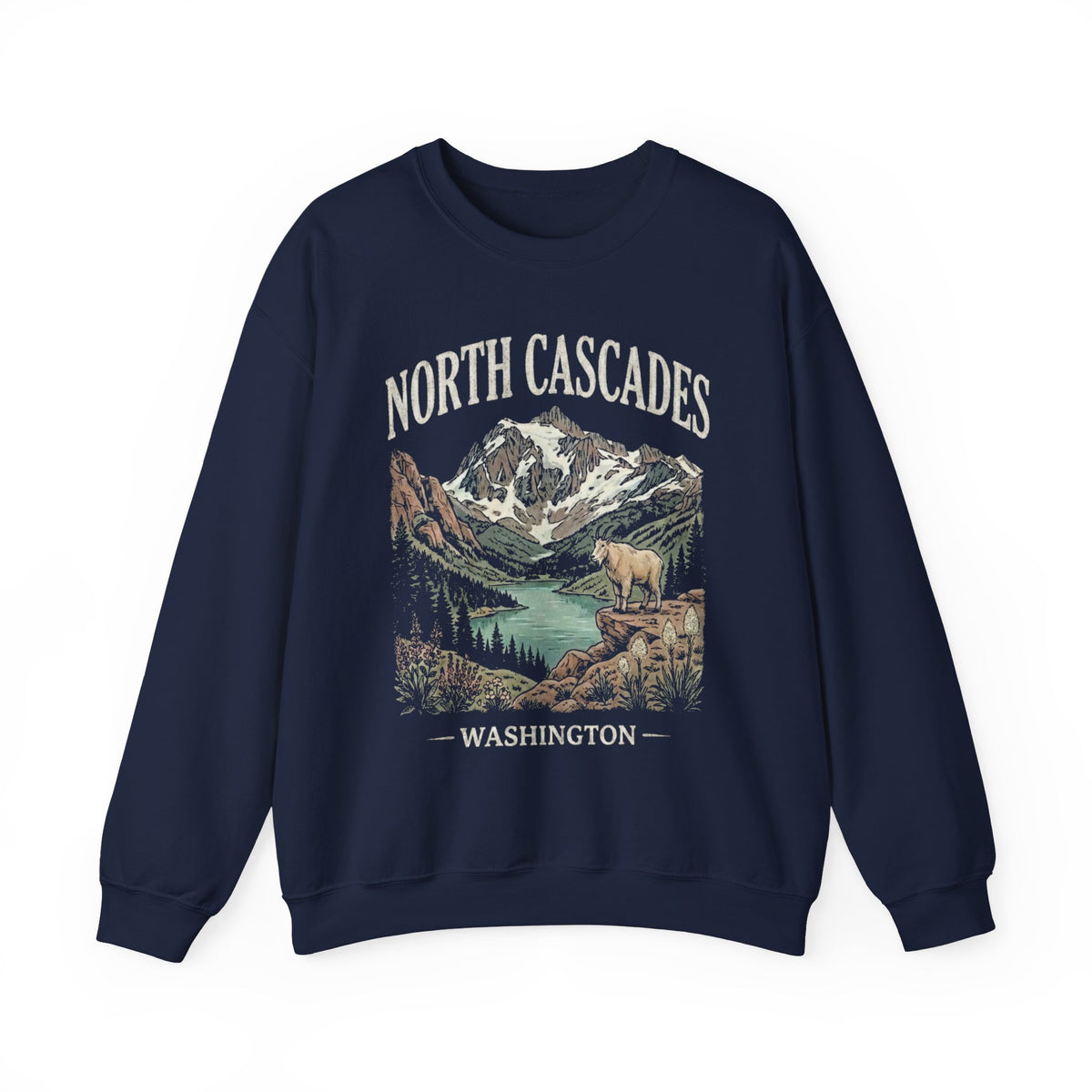 North Cascades National Park Crewneck