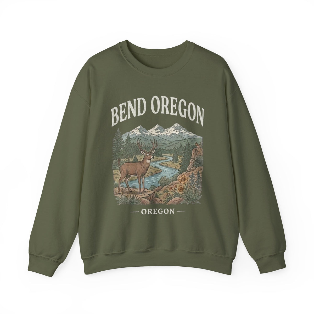 Bend Oregon Crewneck