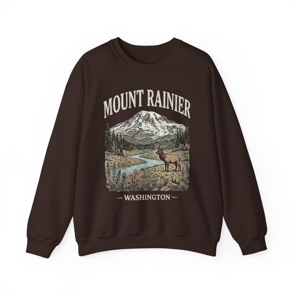 Mount Rainier National Park Crewneck