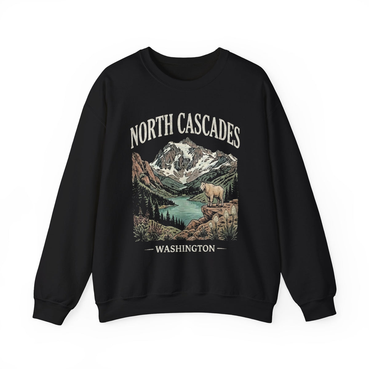 North Cascades National Park Crewneck