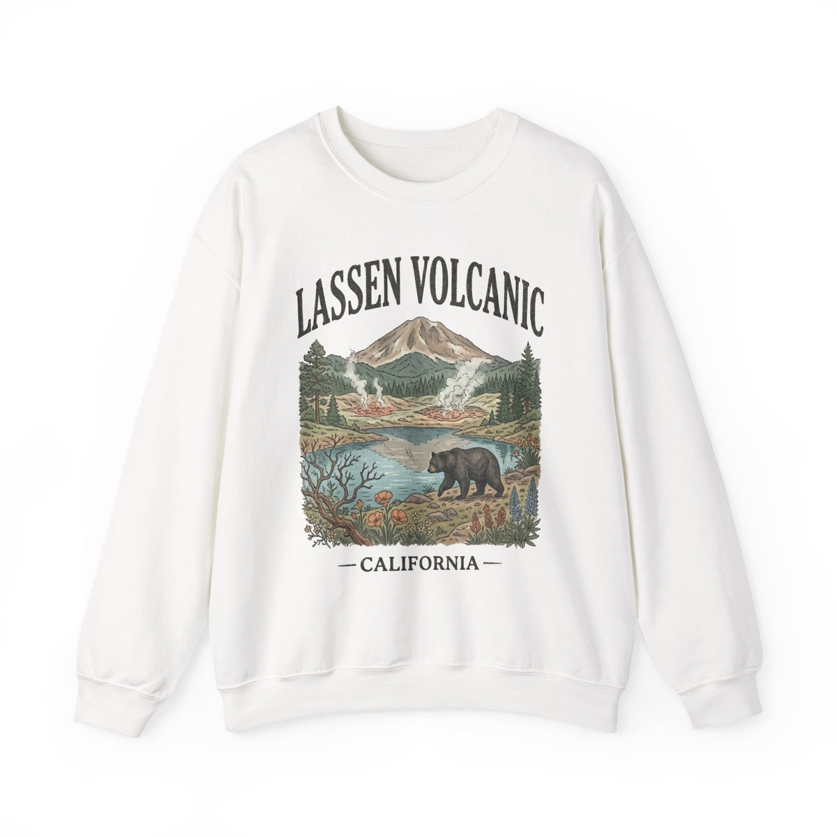 Lassen Volcanic National Park Crewneck