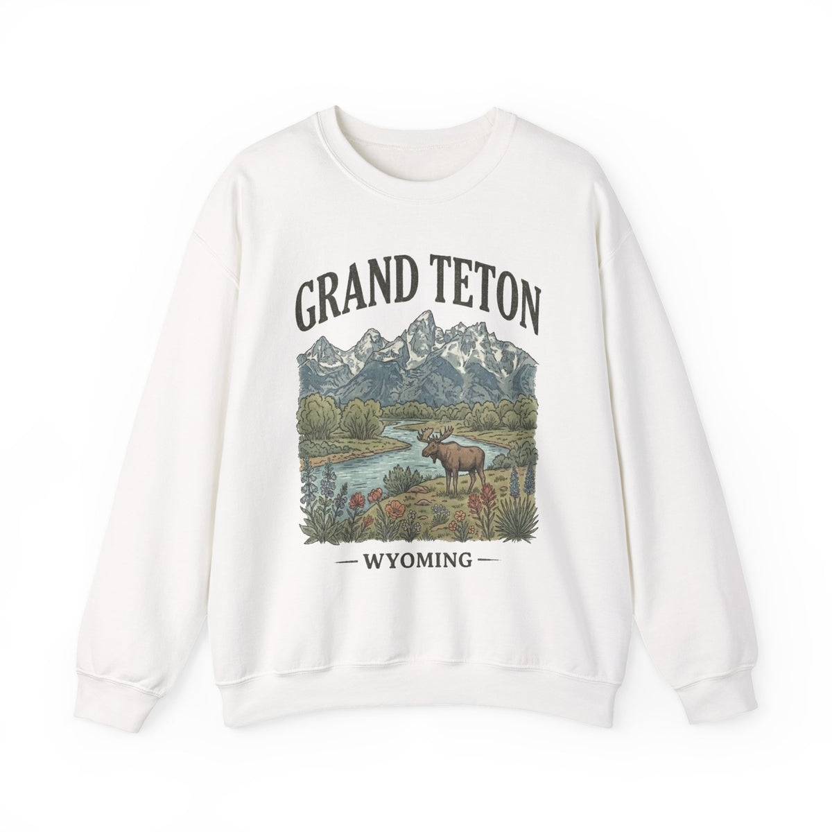 Grand Teton National Park Crewneck