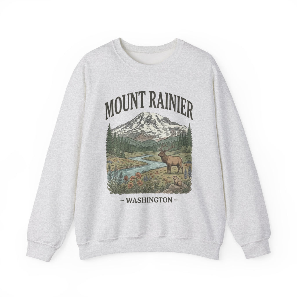 Mount Rainier National Park Crewneck