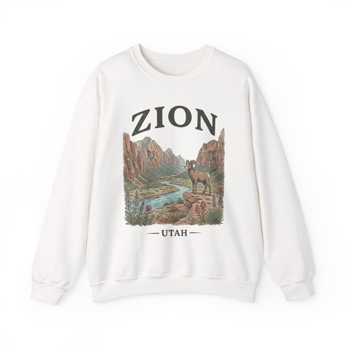 Zion National Park Crewneck