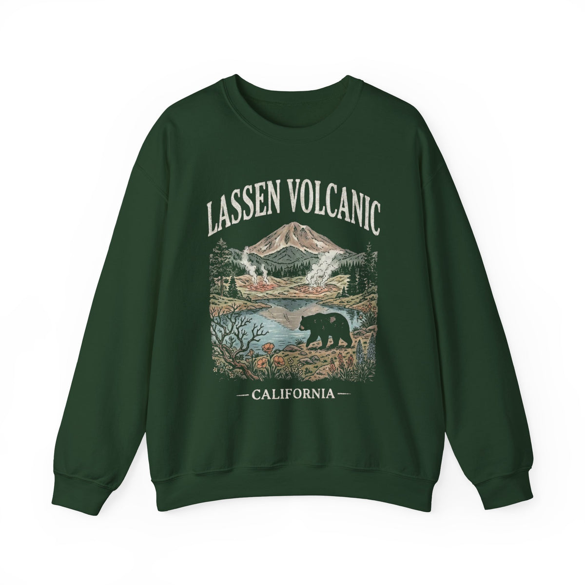 Lassen Volcanic National Park Crewneck