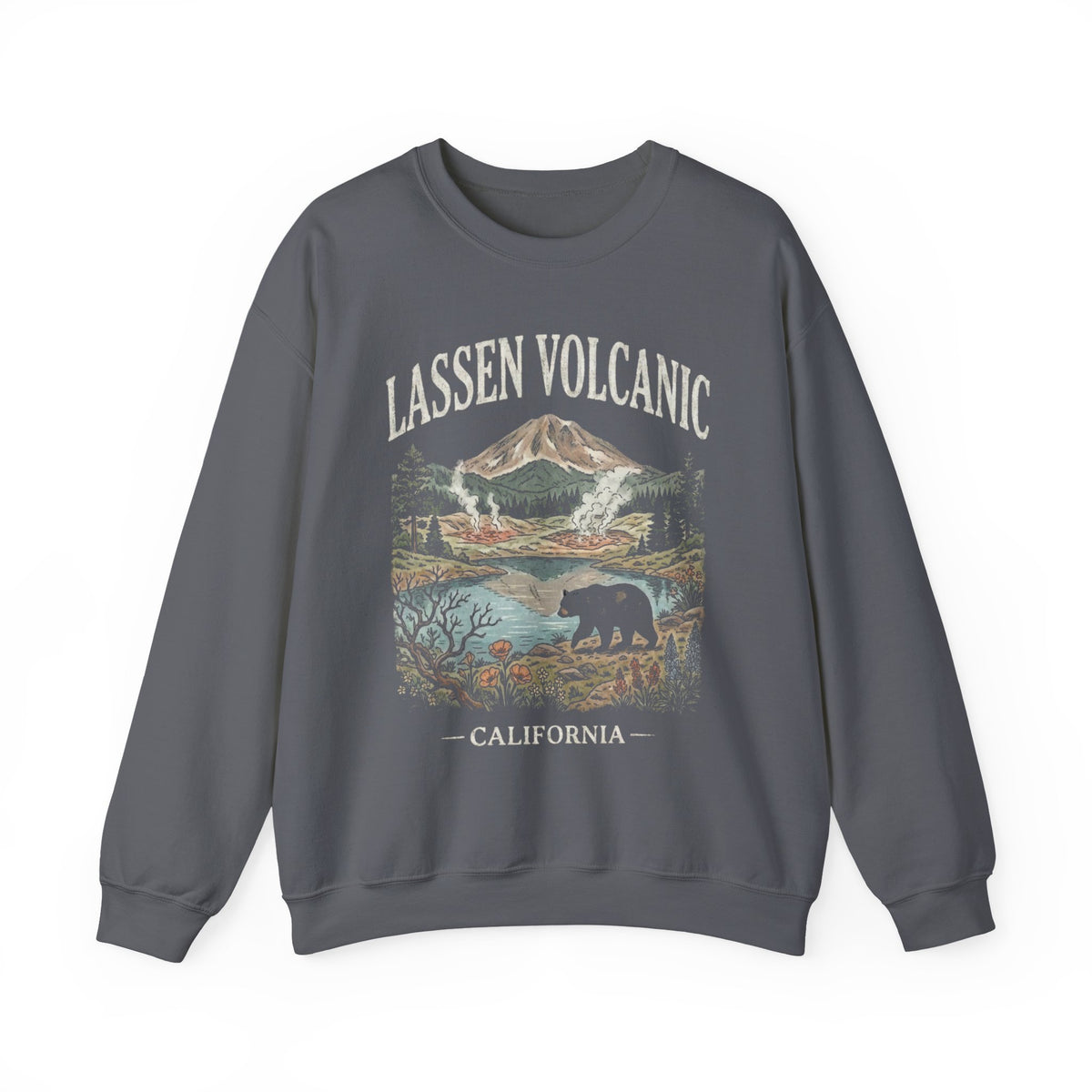 Lassen Volcanic National Park Crewneck