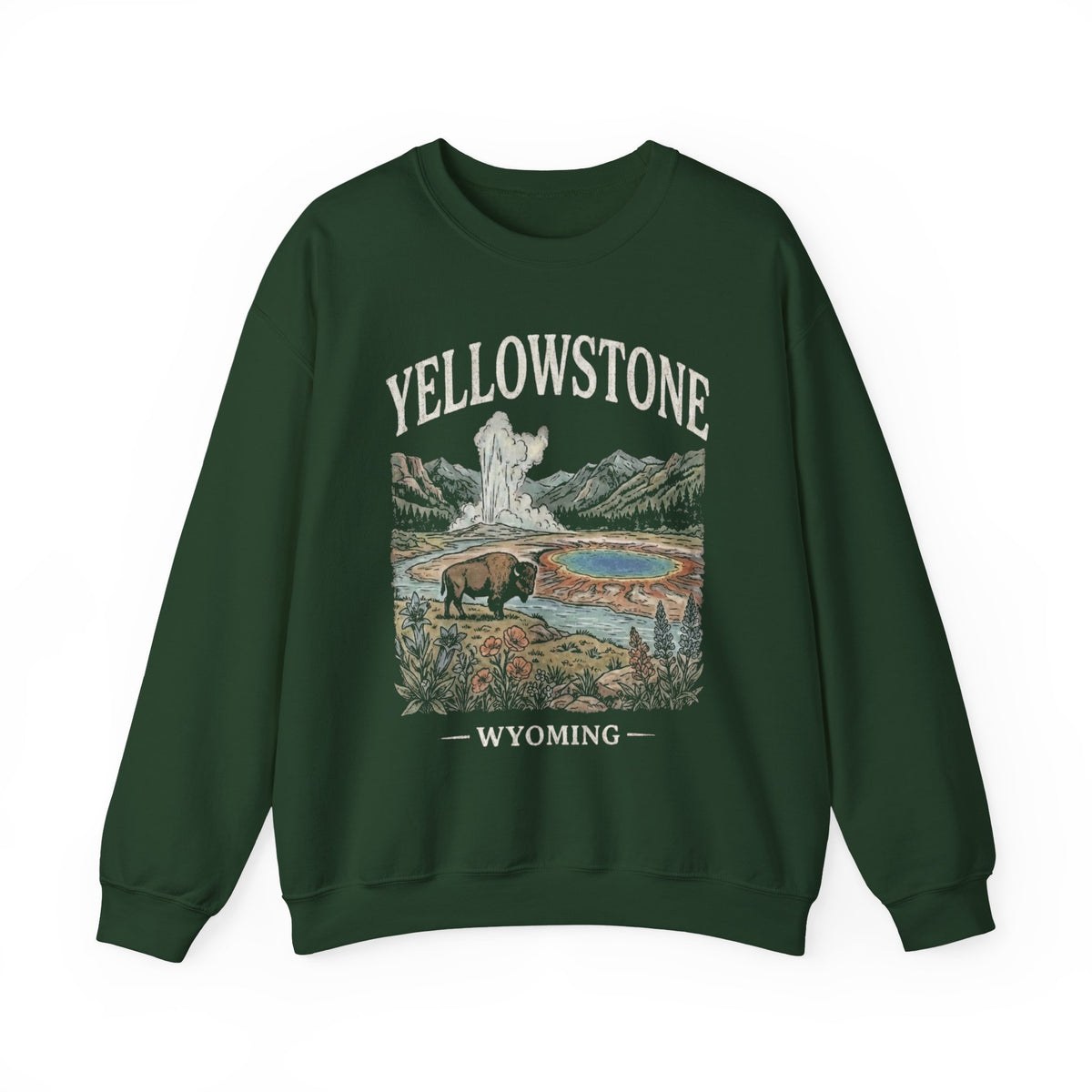 Yellowstone National Park Crewneck