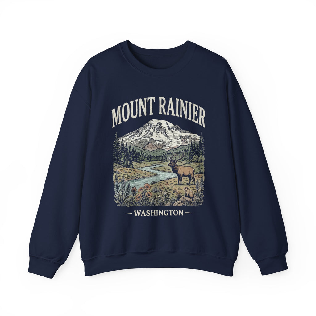 Mount Rainier National Park Crewneck