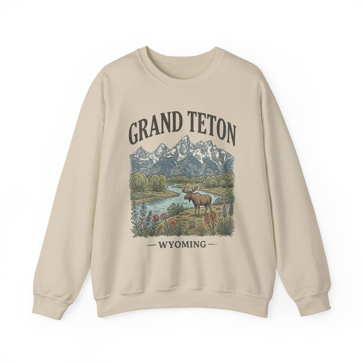 Grand Teton National Park Crewneck