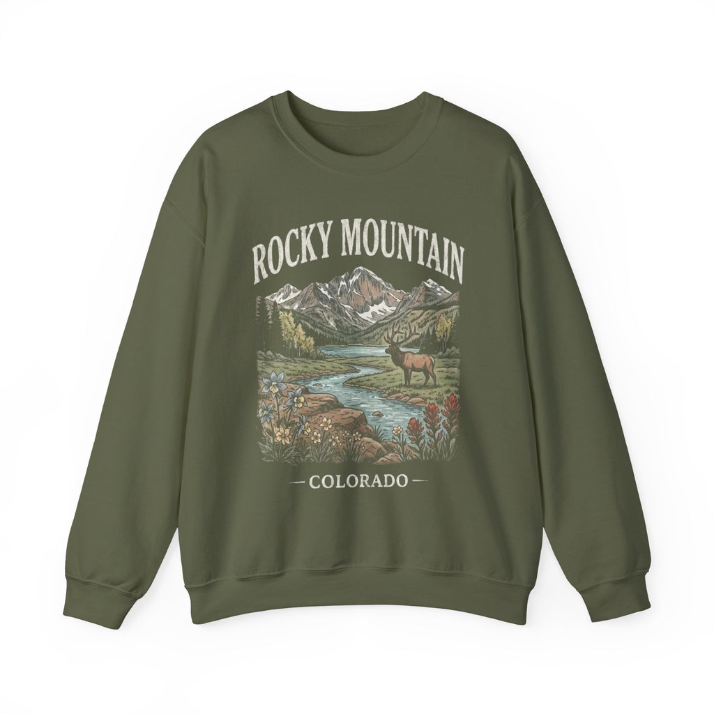 Rocky Mountain National Park Crewneck