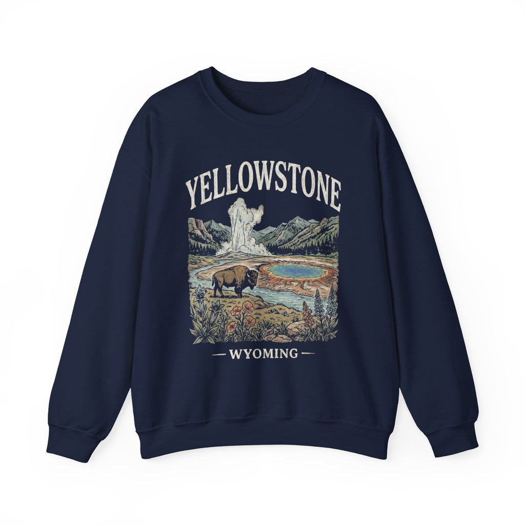Yellowstone National Park Crewneck
