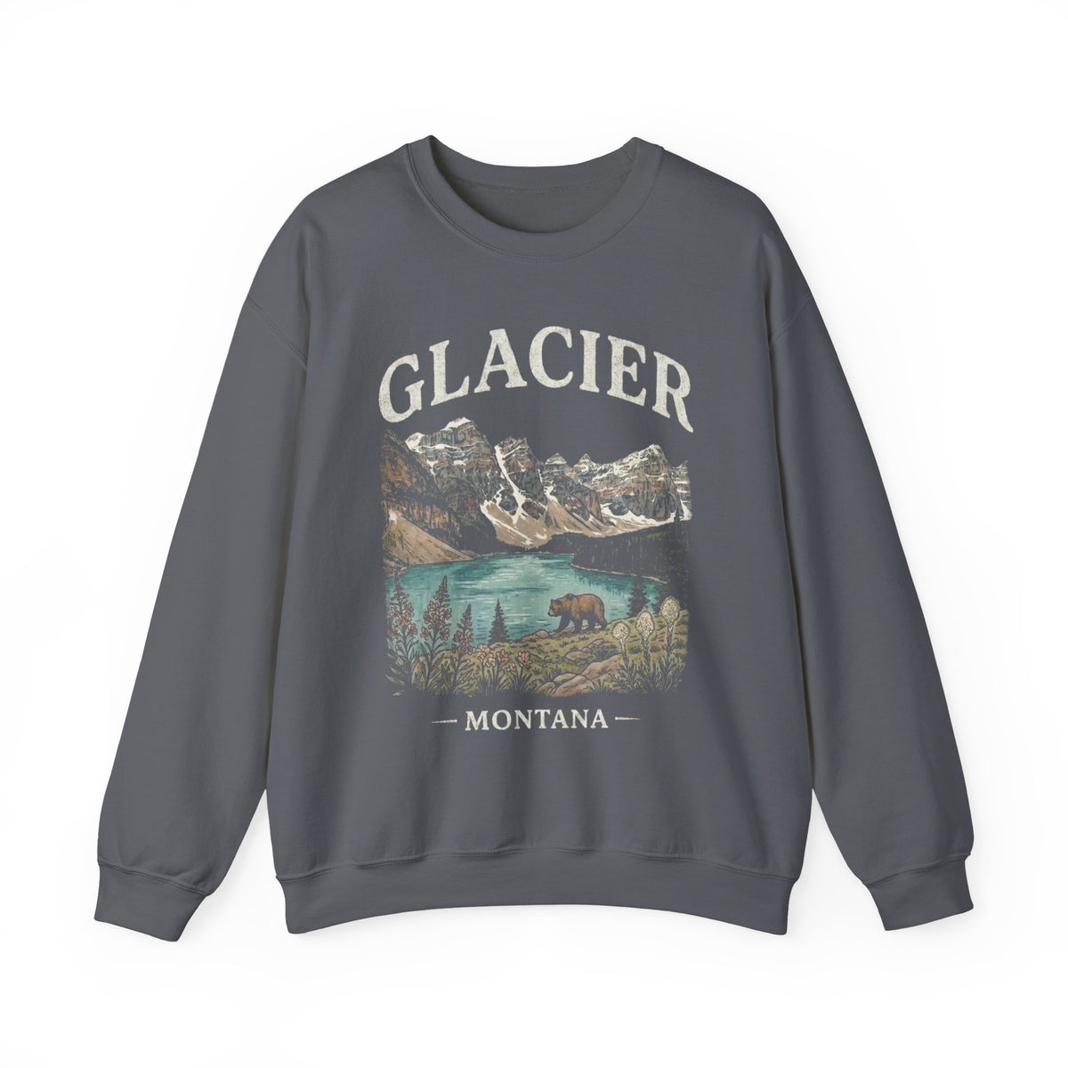 Glacier National Park Crewneck
