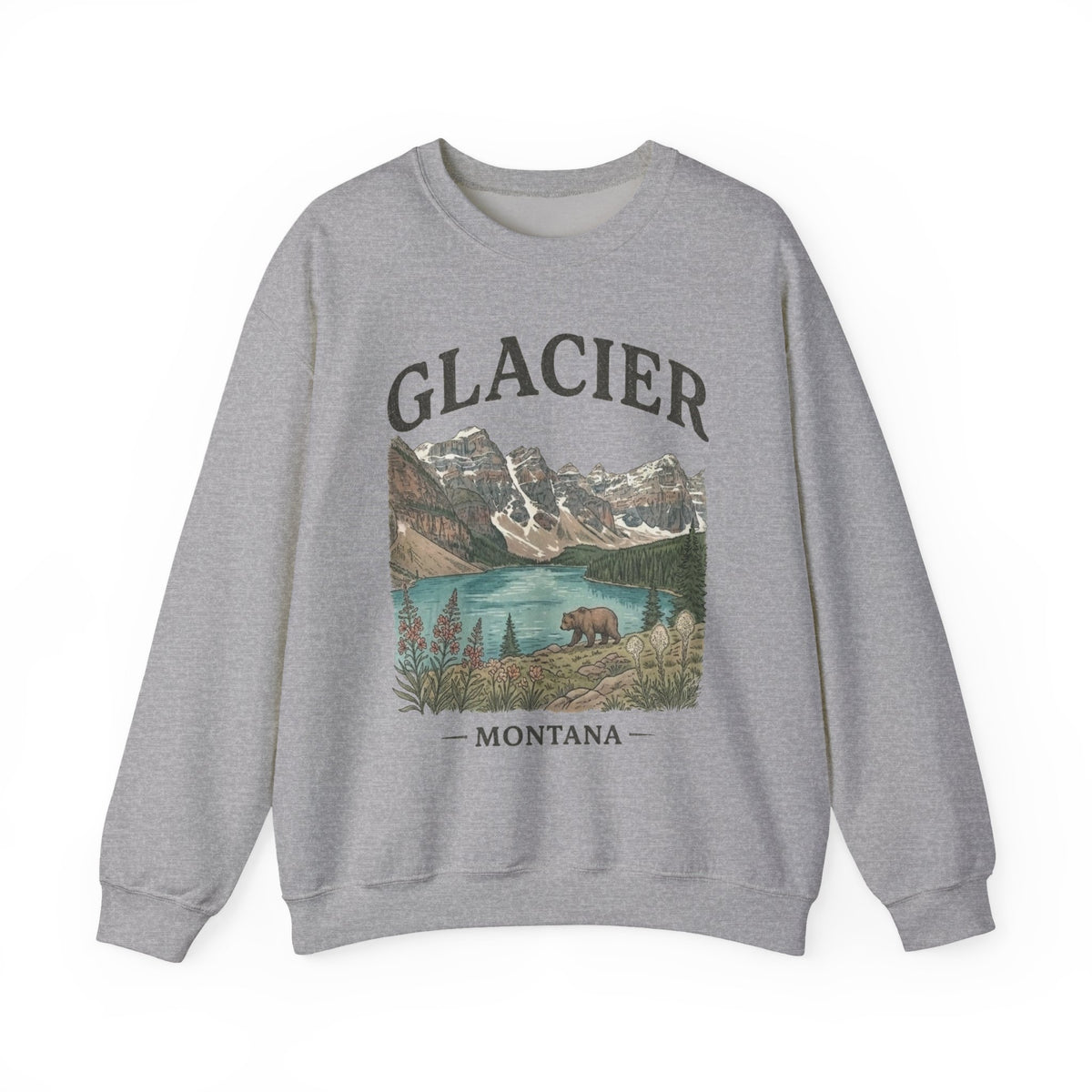 Glacier National Park Crewneck
