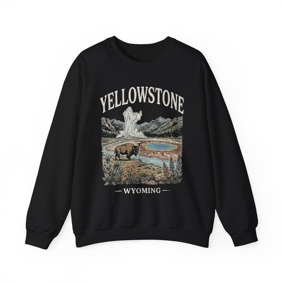 Yellowstone National Park Crewneck