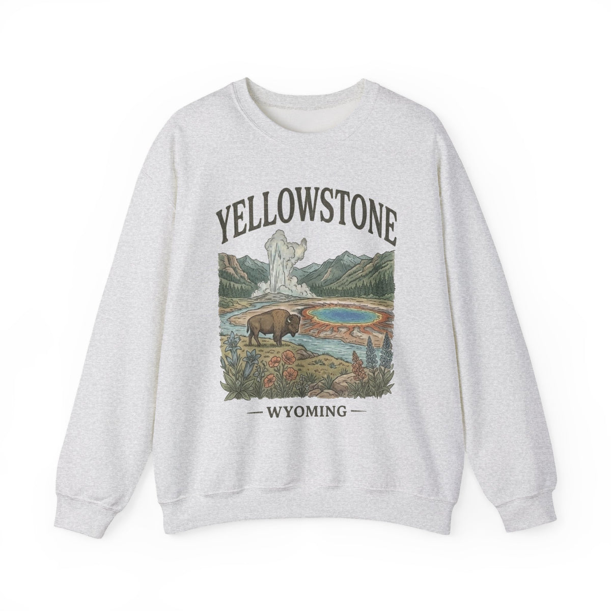 Yellowstone National Park Crewneck