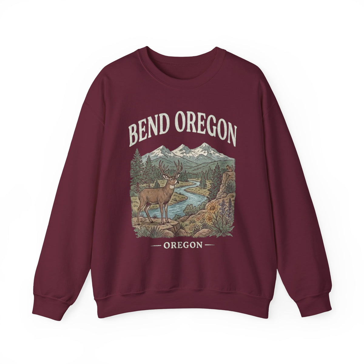 Bend Oregon Crewneck
