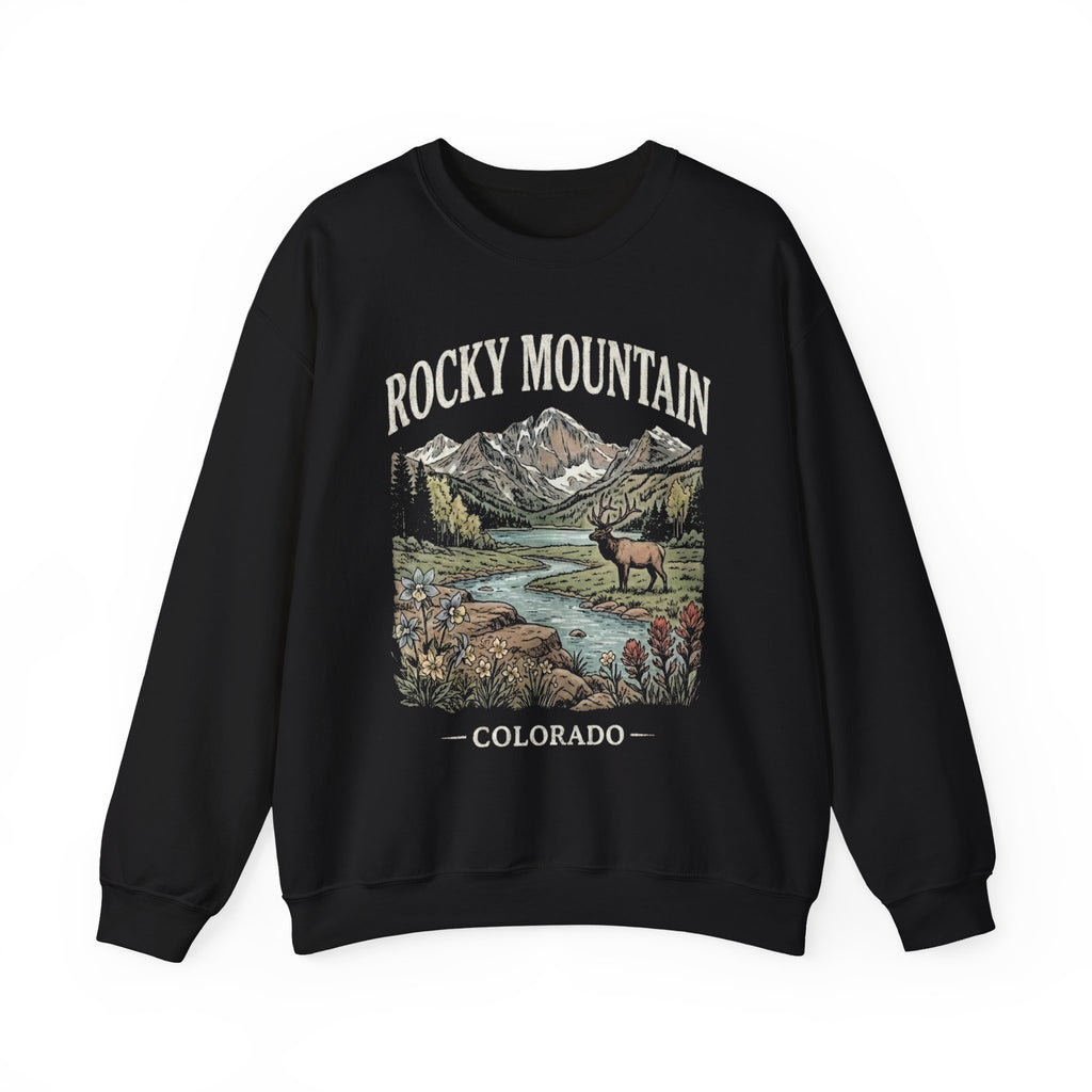 Rocky Mountain National Park Crewneck