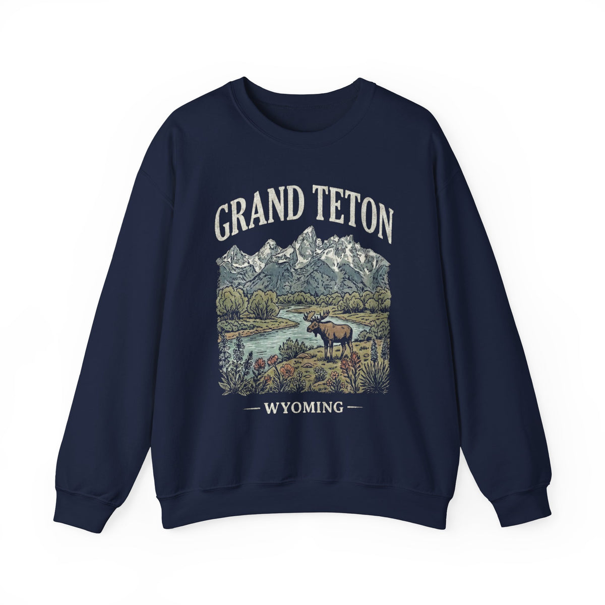 Grand Teton National Park Crewneck
