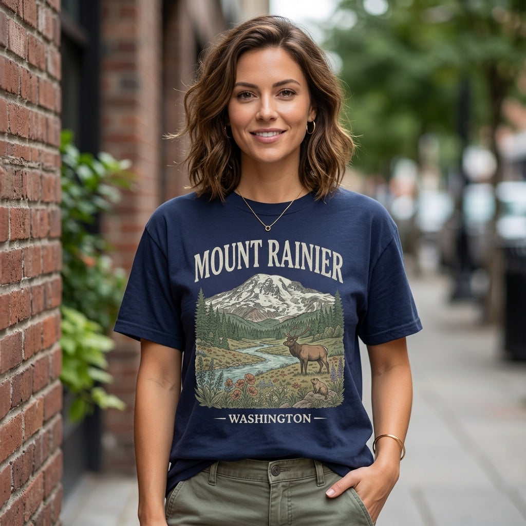 Mount Rainier National Park T-Shirt