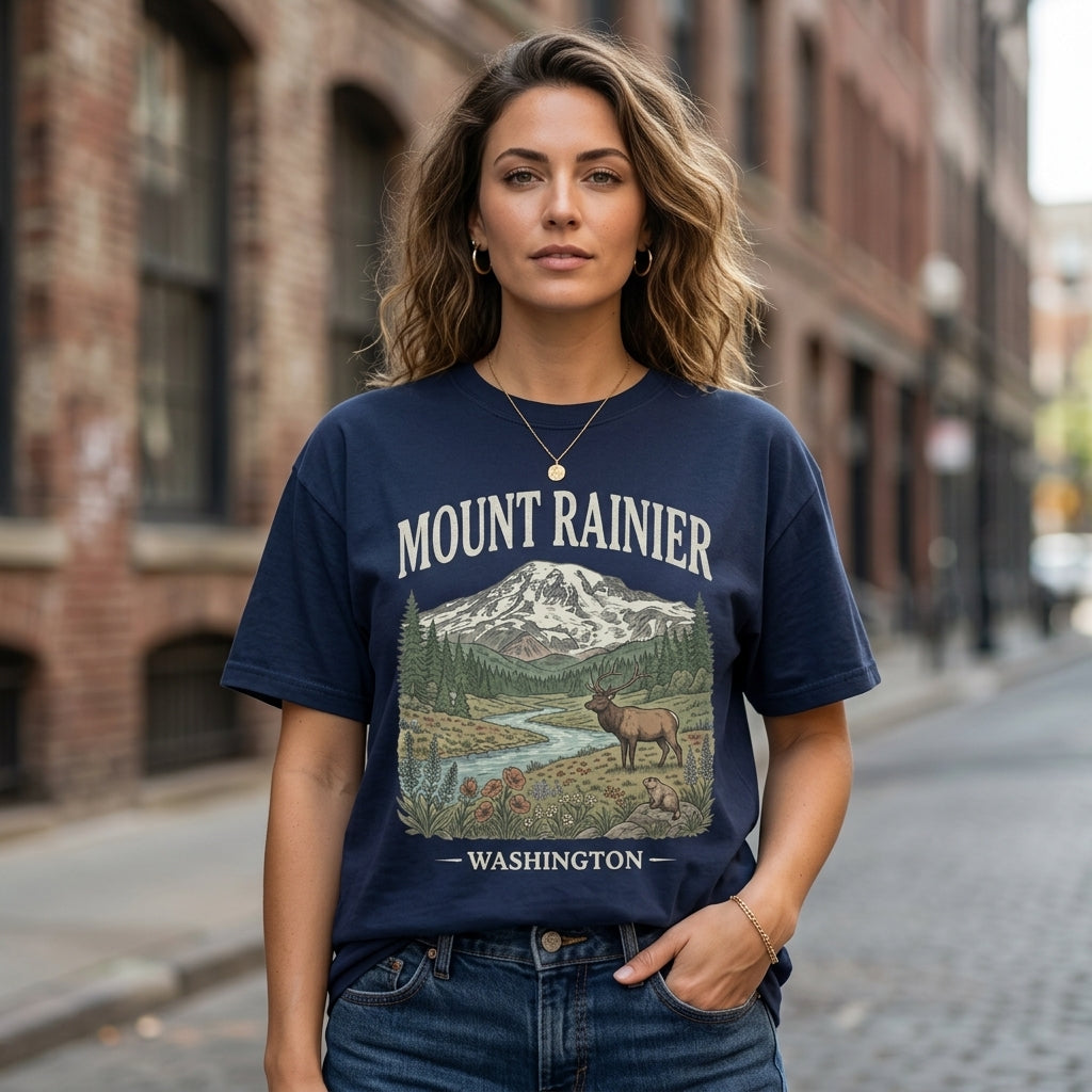Mount Rainier National Park T-Shirt