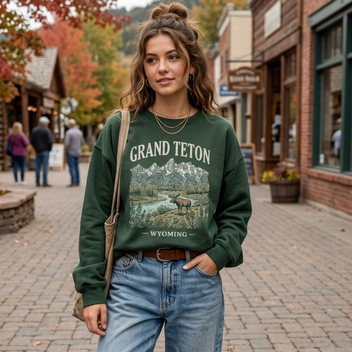 Grand Teton National Park Crewneck