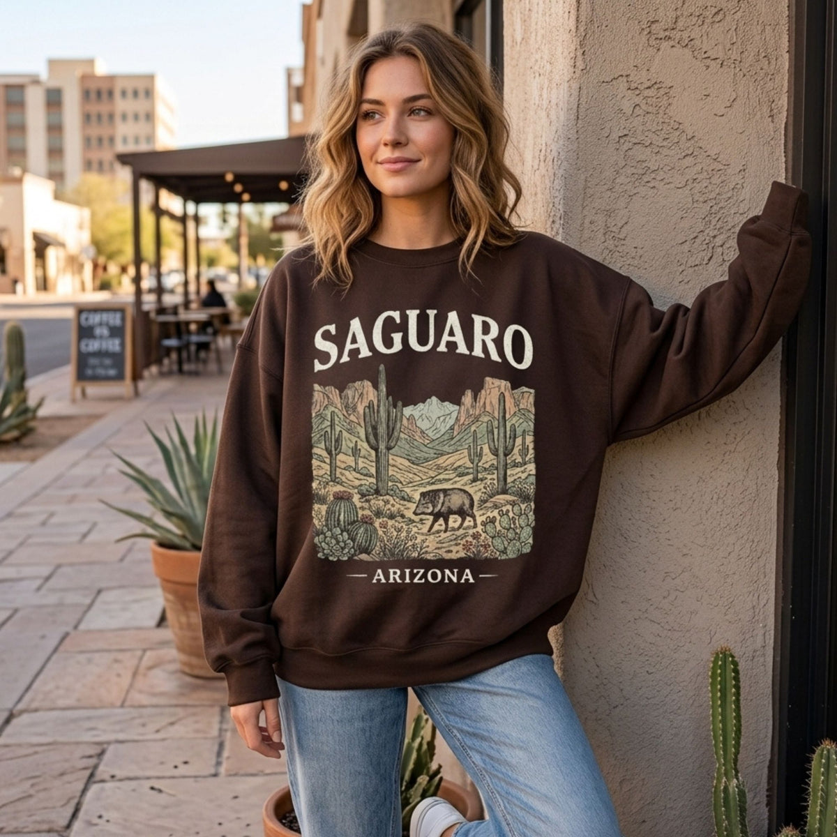 Saguaro National Park Crewneck