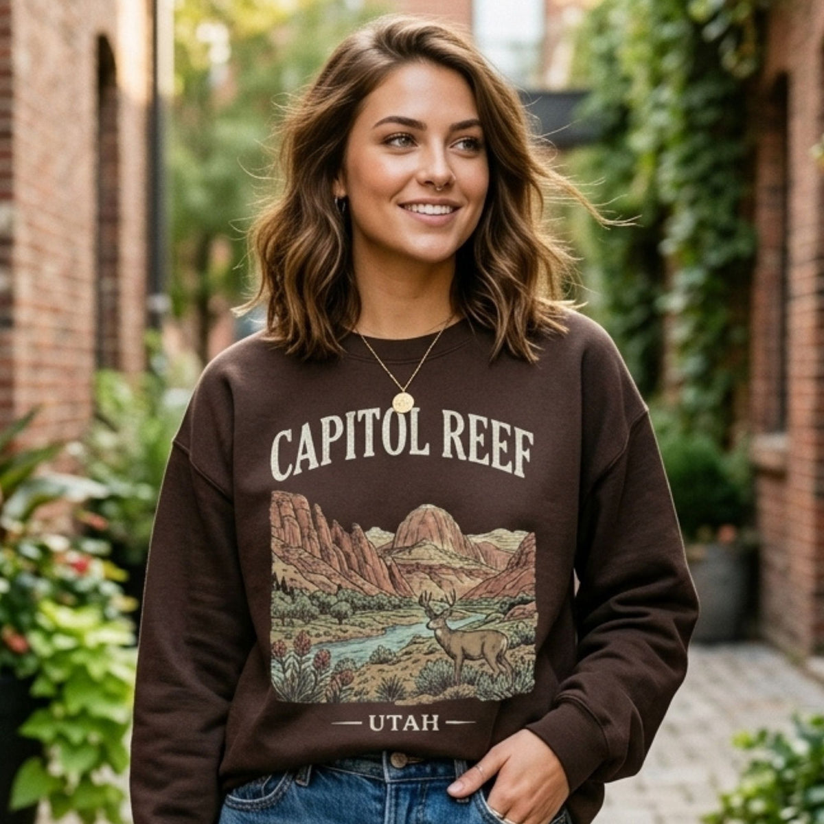Capitol Reef National Park Crewneck
