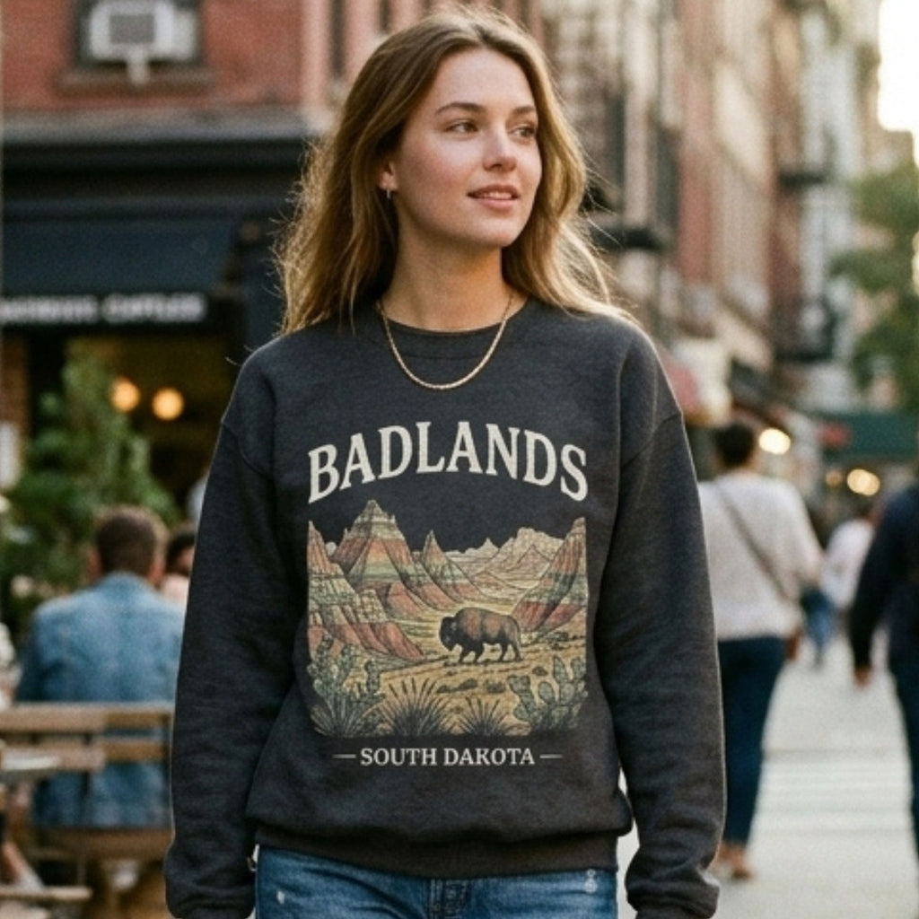 Badlands National Park Crewneck