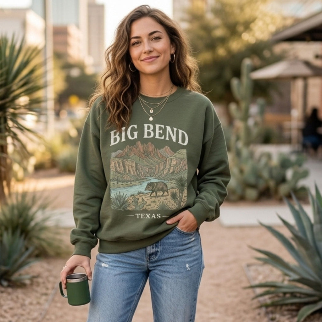 Big Bend National Park Crewneck