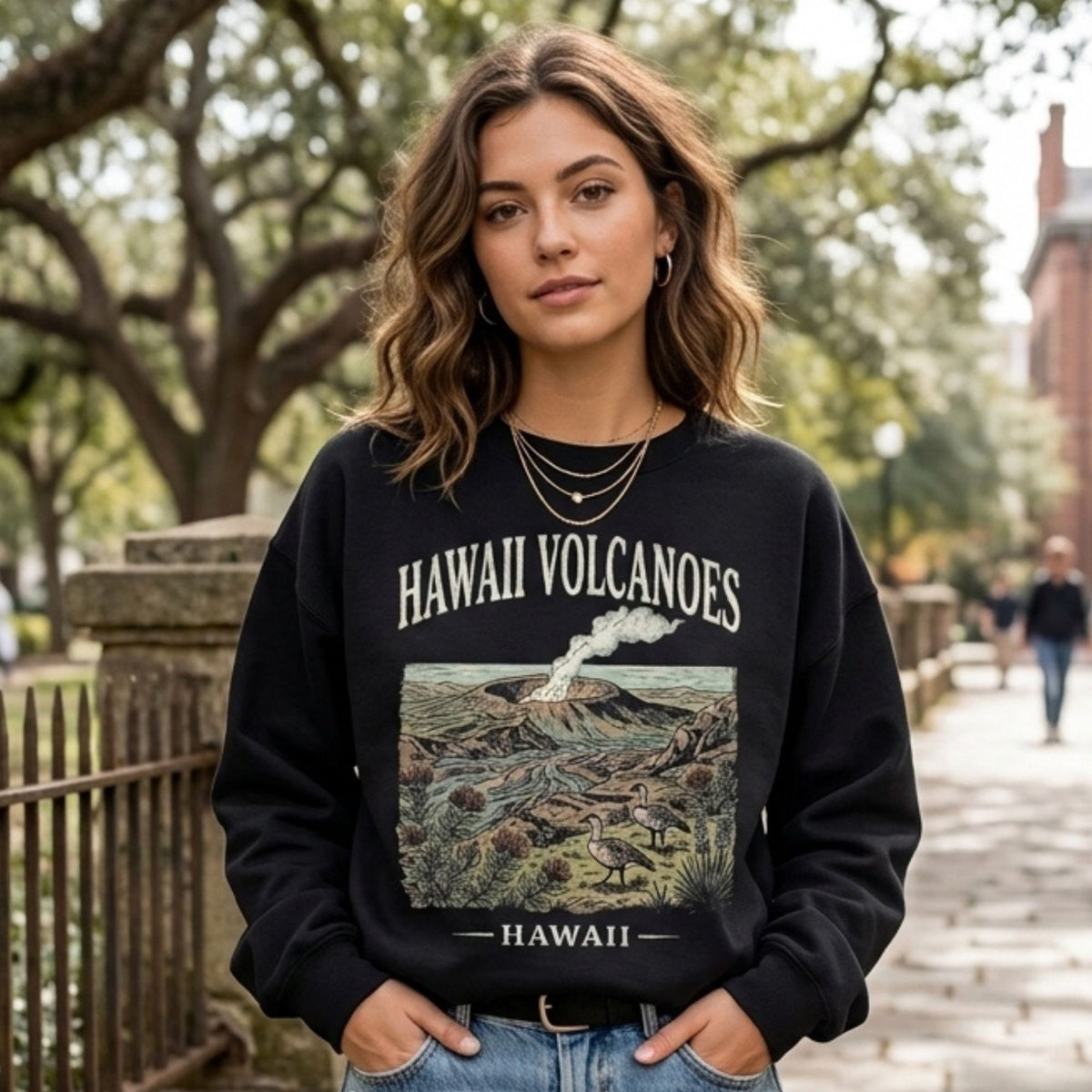 Hawaii Volcanoes National Park Crewneck