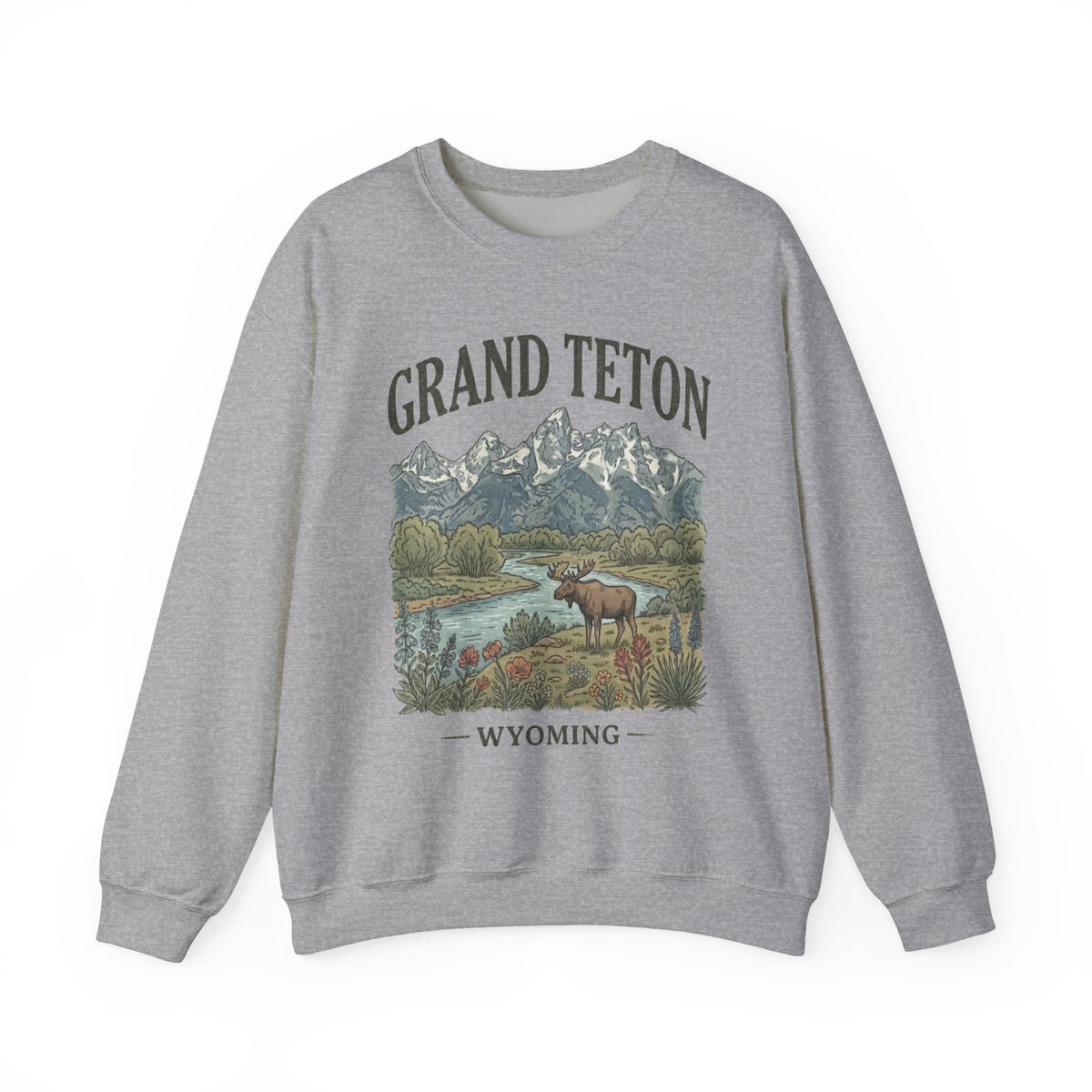 Grand Teton National Park Crewneck