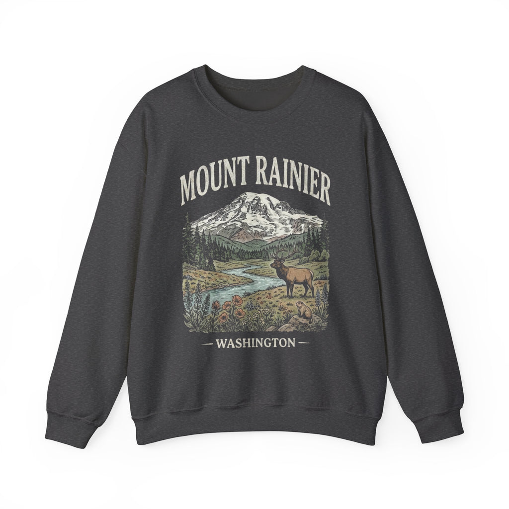 Mount Rainier National Park Crewneck