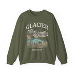 Glacier National Park Crewneck