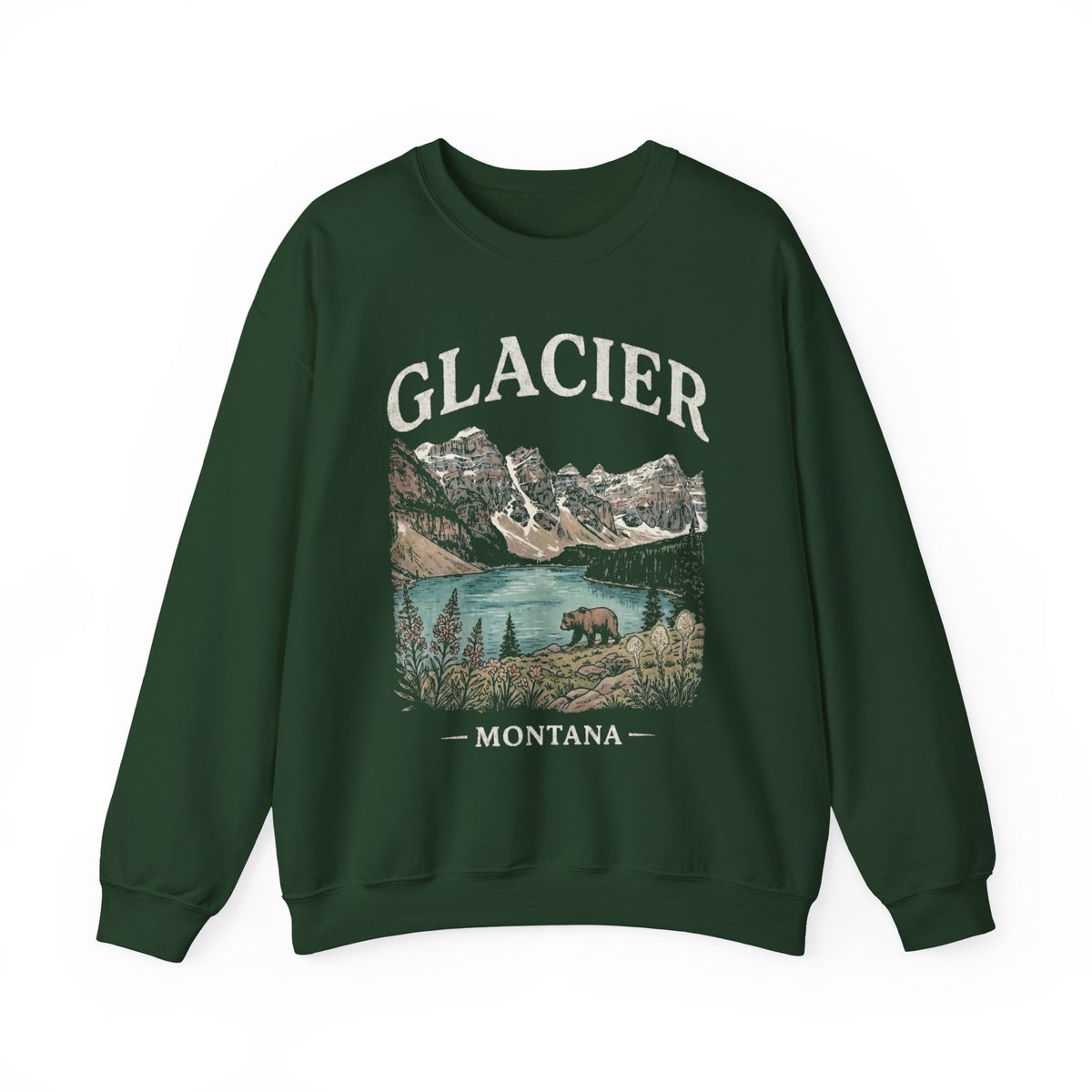 Glacier National Park Crewneck