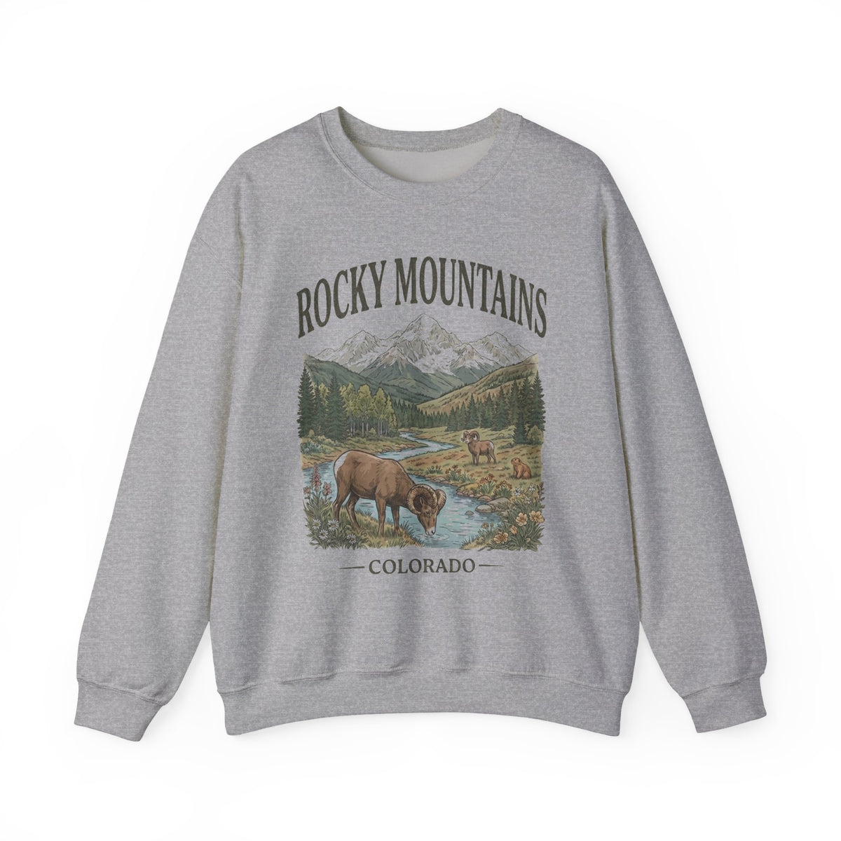 Rocky Mountains Crewneck