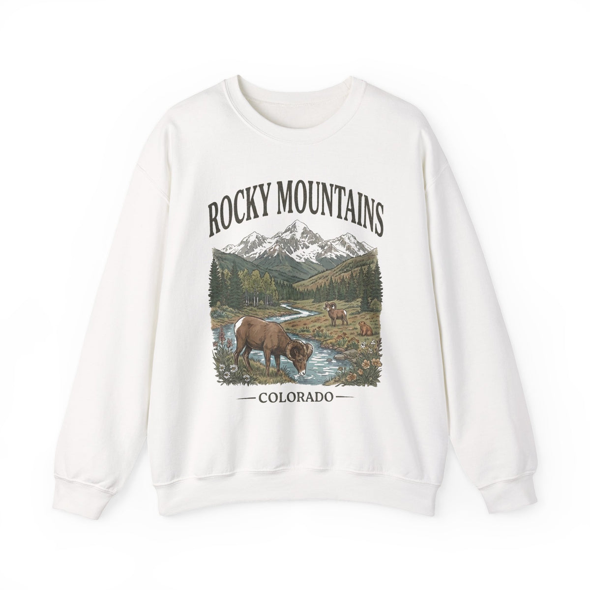 Rocky Mountains Crewneck
