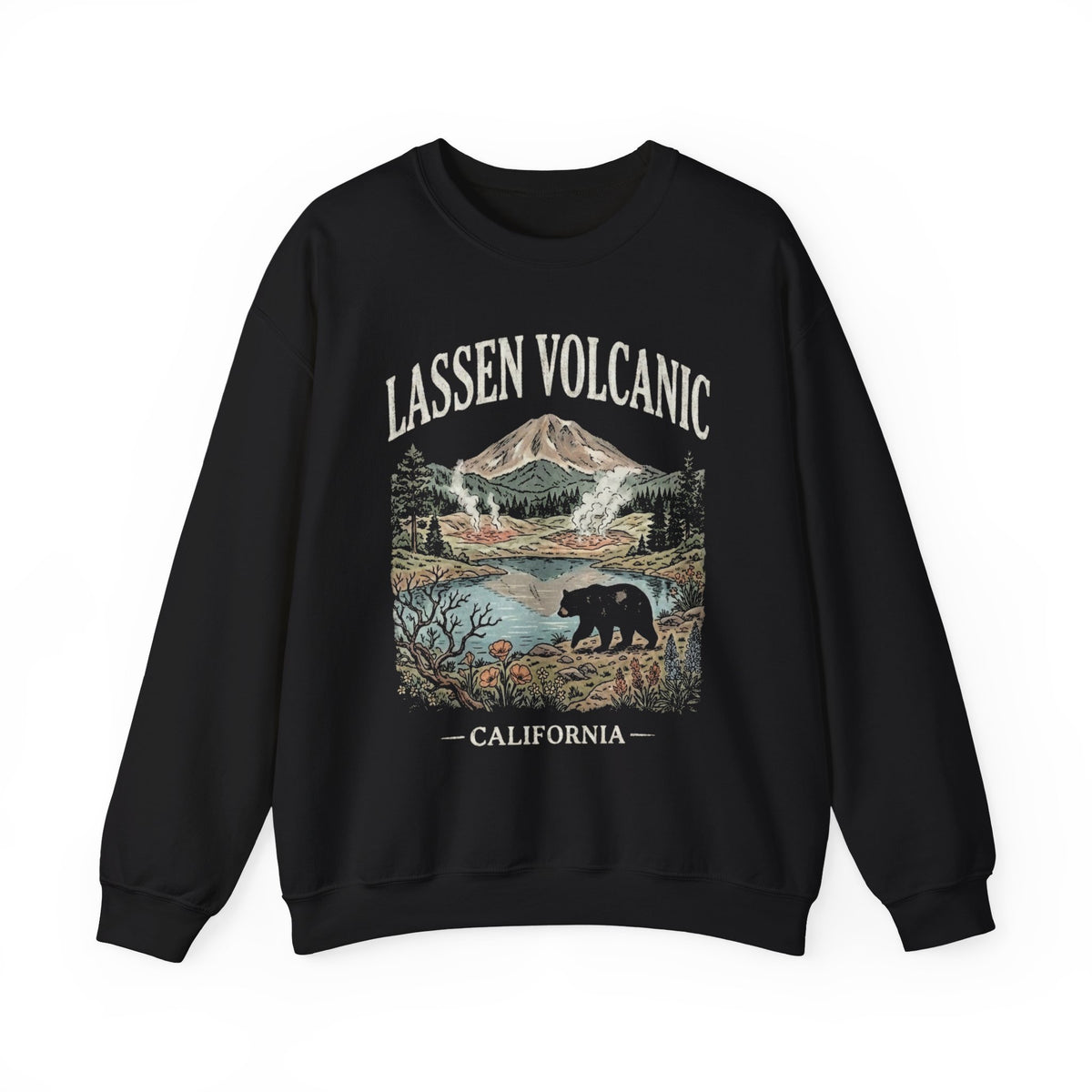 Lassen Volcanic National Park Crewneck