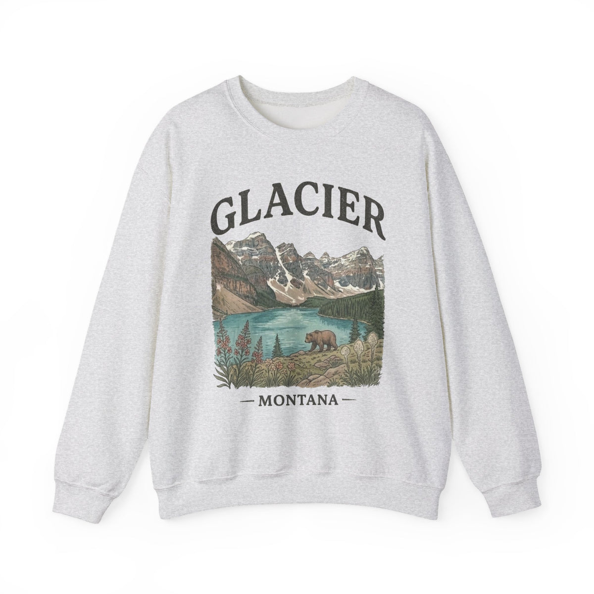 Glacier National Park Crewneck