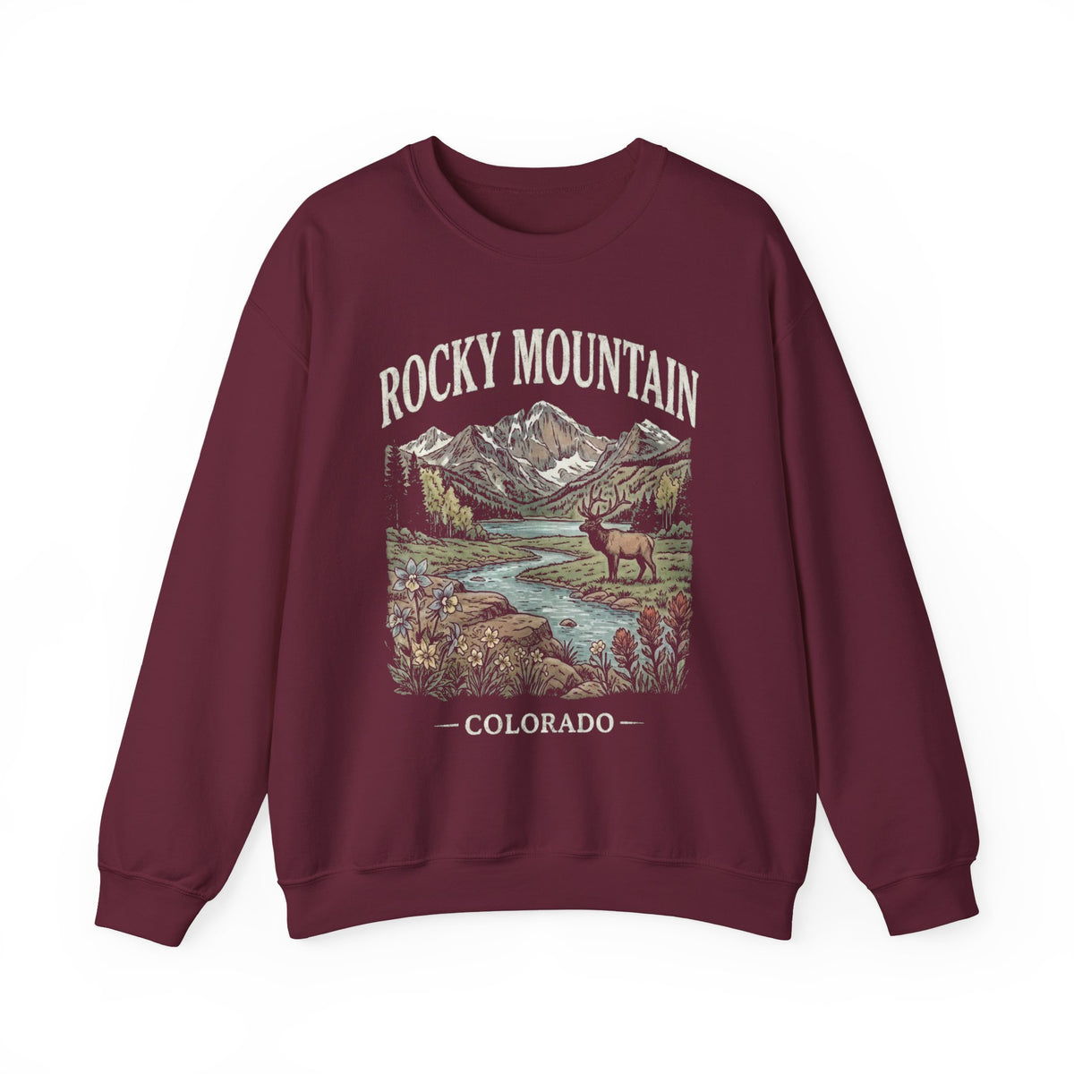 Rocky Mountain National Park Crewneck