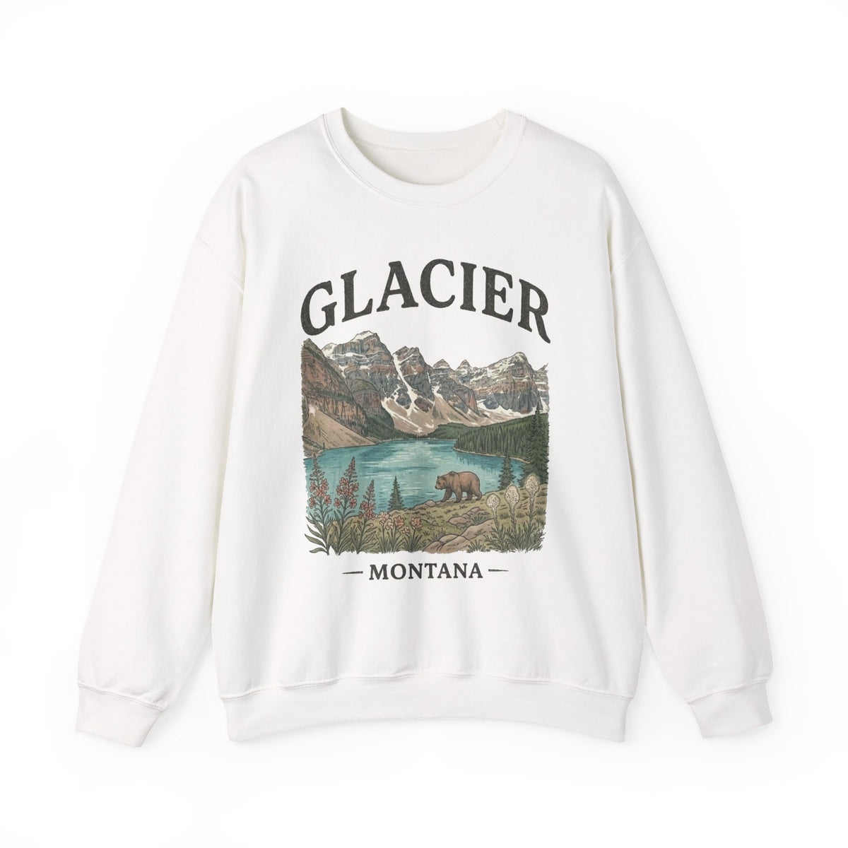 Glacier National Park Crewneck