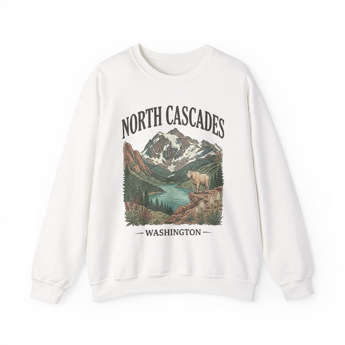 North Cascades National Park Crewneck