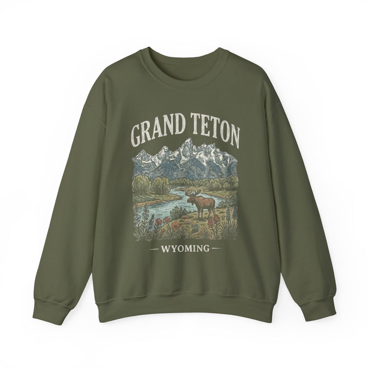 Grand Teton National Park Crewneck