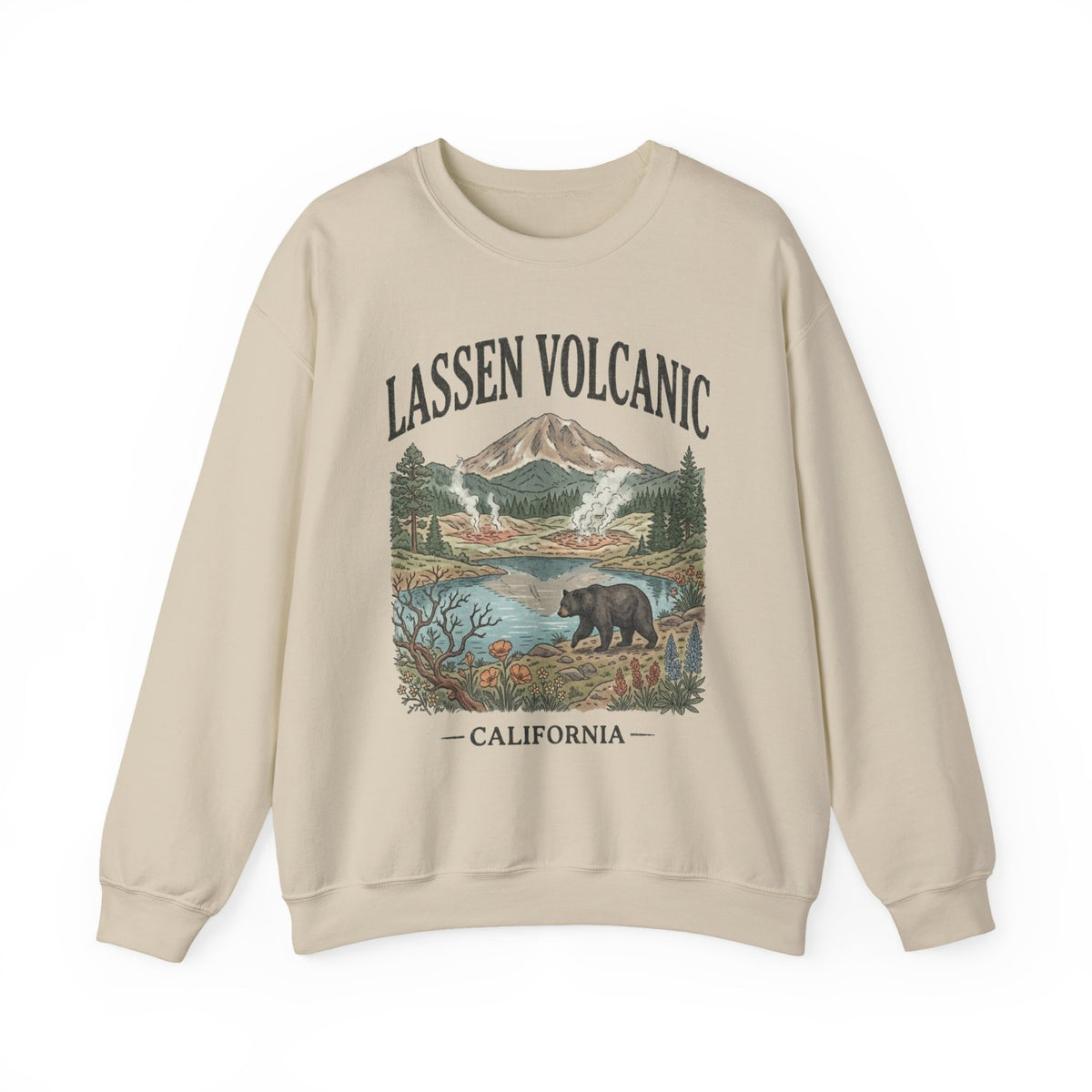 Lassen Volcanic National Park Crewneck