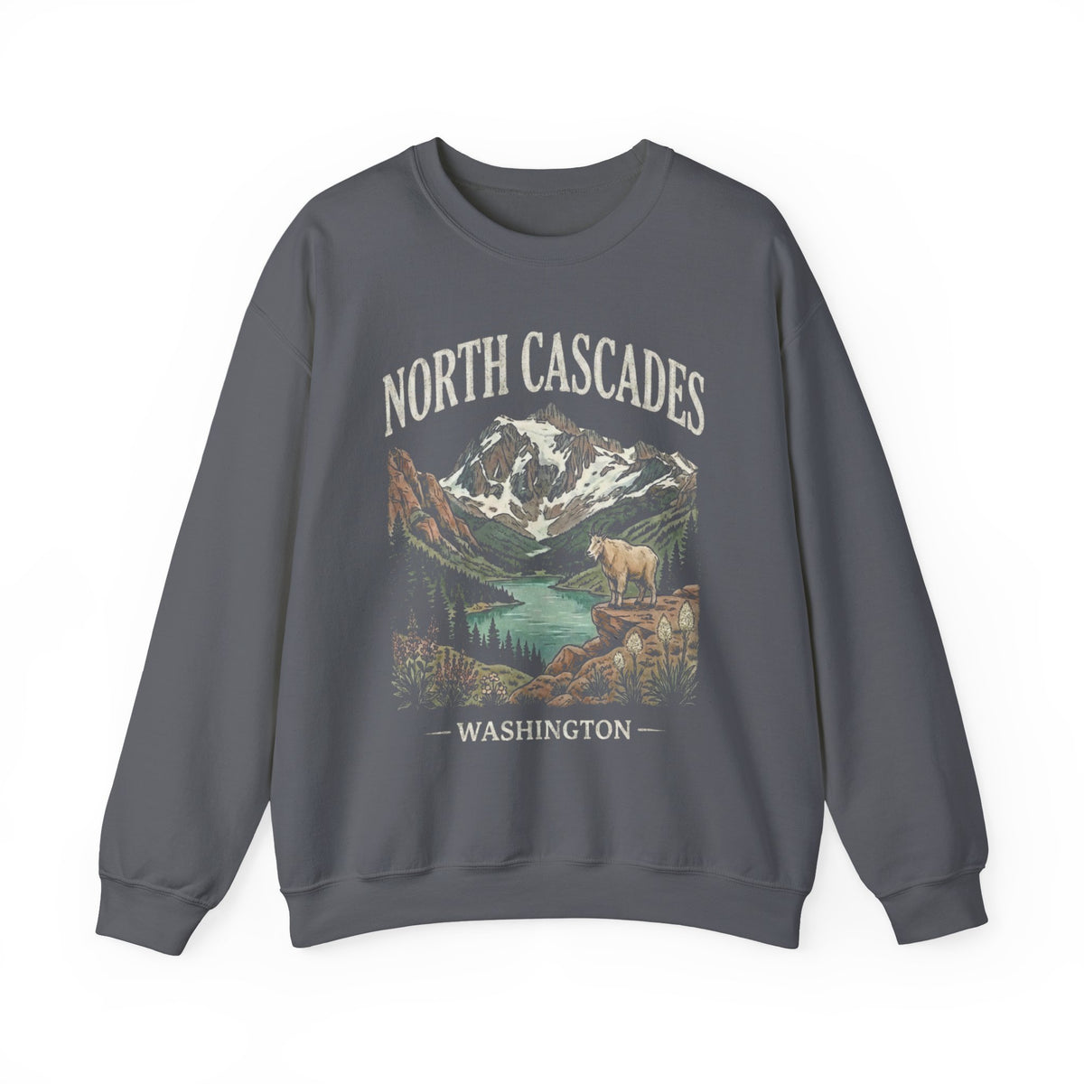 North Cascades National Park Crewneck