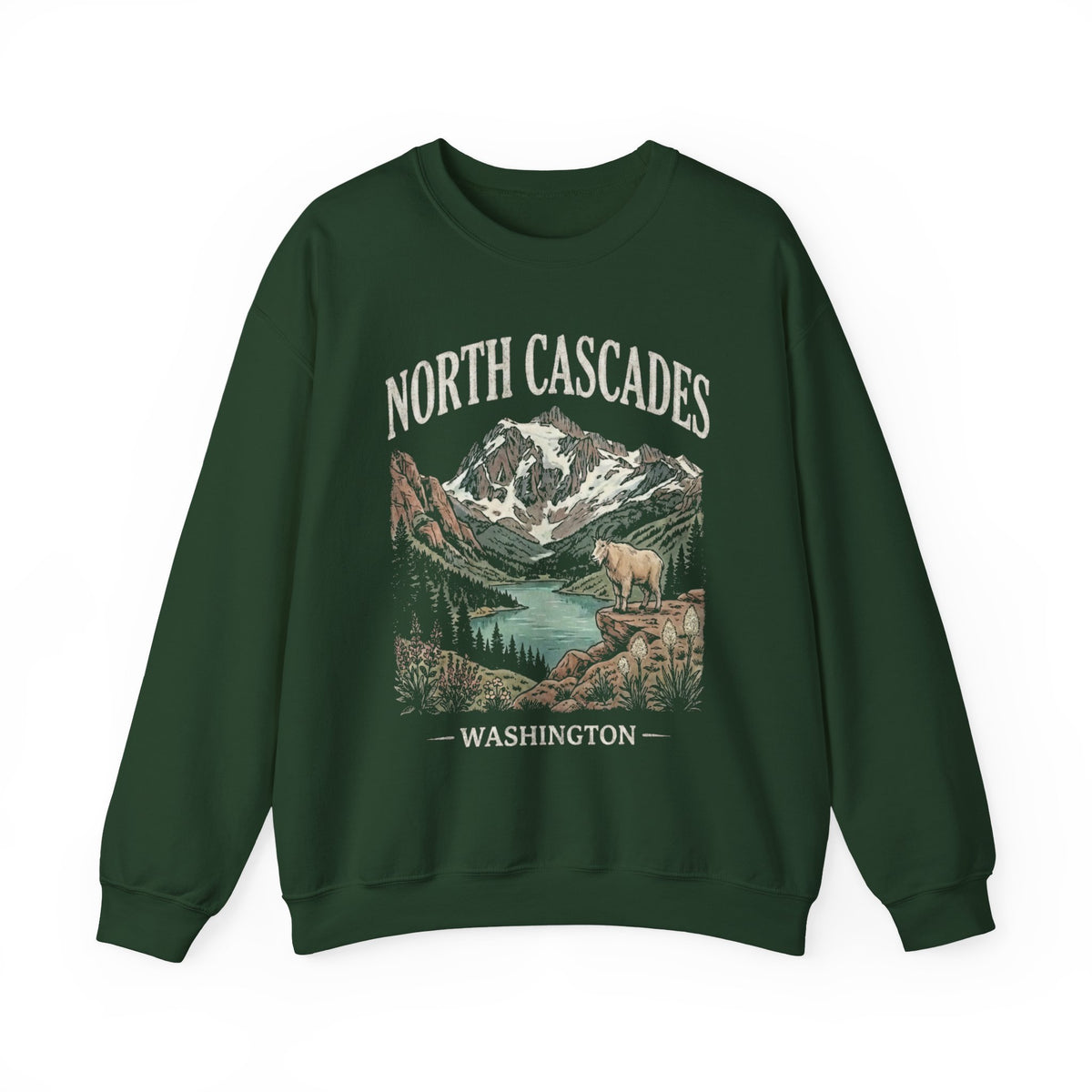 North Cascades National Park Crewneck