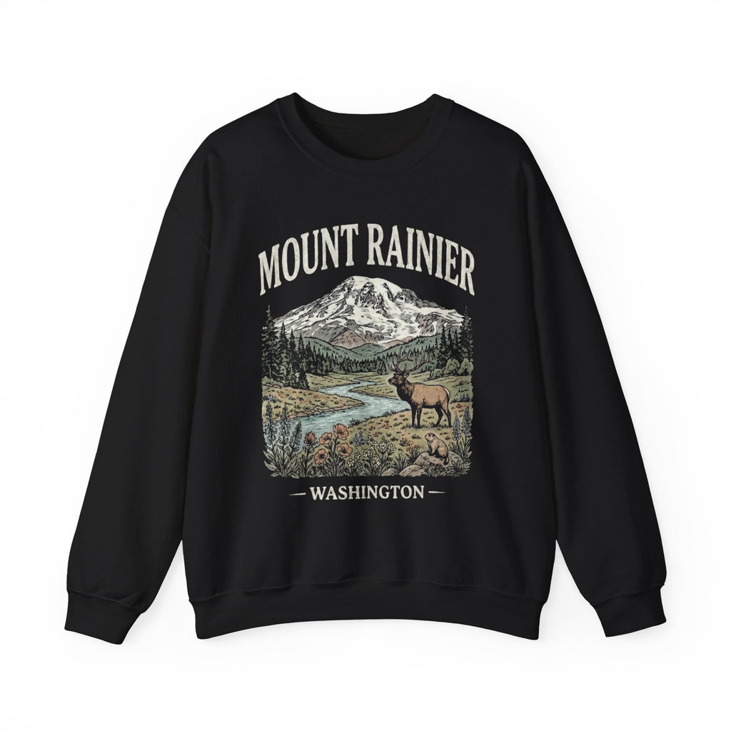 Mount Rainier National Park Crewneck