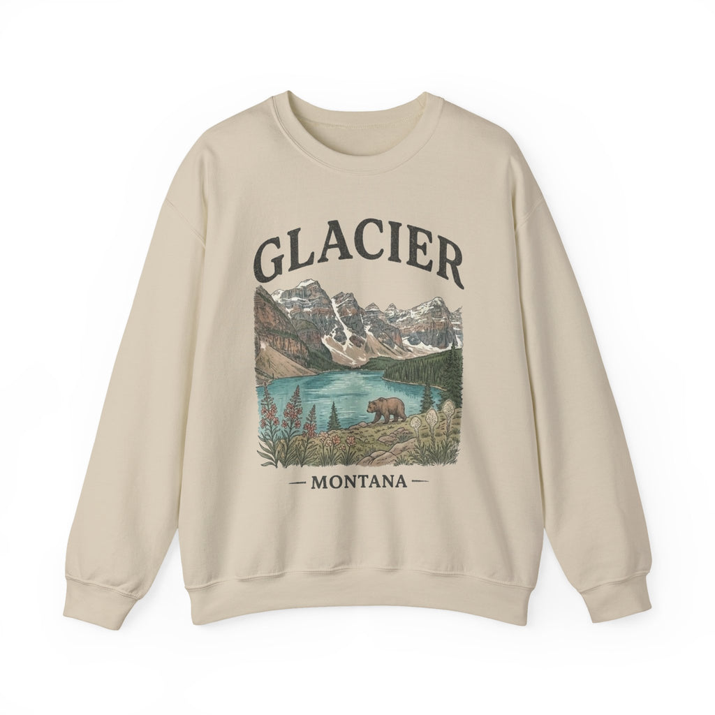 Glacier National Park Crewneck